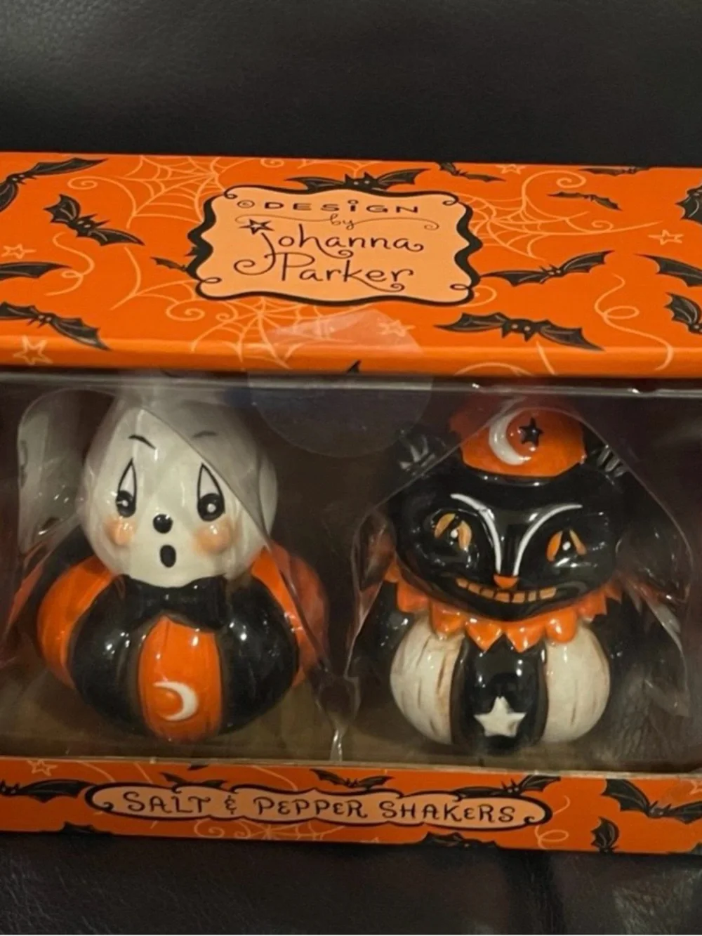 Halloween Johanna Parker Salt and Pepper Shakers
